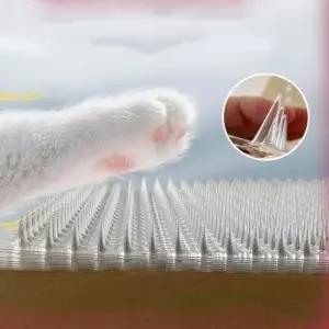 동물접근금지 접근 고양이 8p 금지 퇴치 매트 침입 방지 가시 펜스 기피 패드 애완 동물