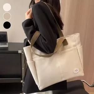 [라일리] Rly 숄더백 실용적인 가벼운 심플한 4개포켓 데일리