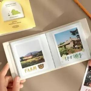 [문구] 여행 사진 정리 앨범 포토북 미니 사진첩 추억 기록용