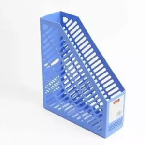 [문구] 서류 정리 파일박스 블루 색상 보관함 문서 수납 박스