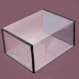 [생활] 블랙 투명 신발 정리함 DIY신발장 다용도수납장