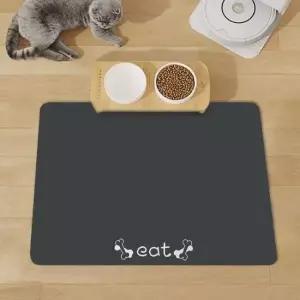 [반려] 규조토 강아지 식기매트 반려동물 밥그릇매트 90x60cm