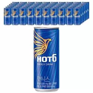 핫식스 250ml 30캔x2 음료수 간식 무료배송