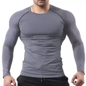 [라일리의류] Rly 긴팔티 머슬핏 트레이닝 스포츠 운동 티셔츠 헬스