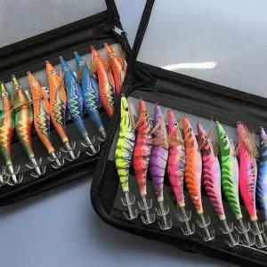 UST 팁런에기 3.5호 무늬오징어 문어 래틀에기 케이스