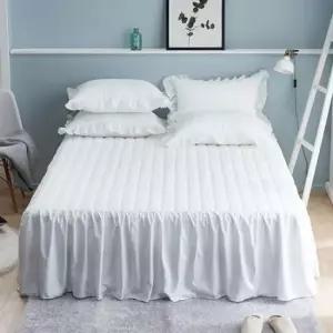 커버 BEDCOVER 매트리스 루시 셔링 침대 스커트 Q