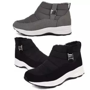 겨울패딩신발 키높이 패딩 방한화 안감 털 가벼운 신발 겨울부츠