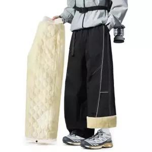 팬츠 면 캐주얼 겨울 빅사이즈 스키 남성패션 따뜻한 캐시미어 배기핏 점프 DL4