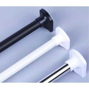 5M 스테인리스 무타공 커튼봉 신축봉 빨래건조 욕실 행거봉