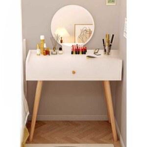 600 화장대 작은 슬림 화장대겸책상 화장대수납장 세트 거실 모멘텀 연락하면