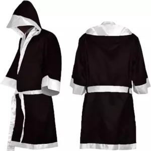 LXYUNKJ 복서 코스튬 남성 후드가 달린 MMA 박싱 로브 면 경량