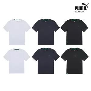 푸마 남여공용 듀얼메쉬 솔리드 언더셔츠 6종 세트 1813592