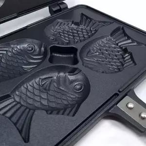 쿨샵 붕어빵틀 인덕션사용 붕어양 양면팬 후라이팬 프라이팬