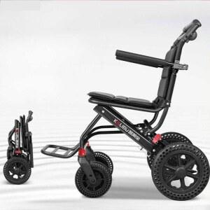 어르신보행기 유모차 휴대용 접이식 보행 할머니유모차 보행보조기 가벼운 할머니 워커 바퀴