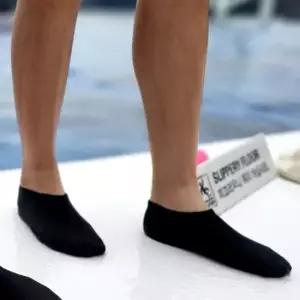 [라일리] Rly 물놀이 아쿠아슈즈 핀삭스 블랙 S 아쿠아 핀 워