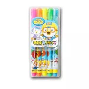 뽀로로 형광펜 어린이 아동 그림 미술 도구 학용품 강조펜 밑줄펜