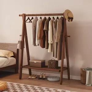 너도밤 옷걸이 행거 스탠딩 코트 나무