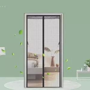 붙이는 문 방충망 셀프 현관 자석 찍찍이 오피스텔 매장 미세