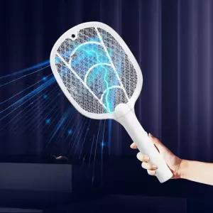 UV 트랩 충전식 전기모기채 프로 해충 벌레 퇴치 전기 파리채 해충퇴치기 KC인증