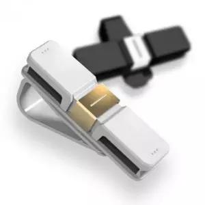 차량용 선글라스 명합 클립 홀더 카드 블랙