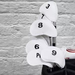 [RIZPICK]네오프렌 심플 아이언 커버 10p 화이트