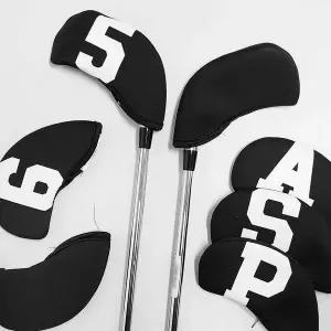 [RIZPICK]빅넘버 아이언 커버 10p 블랙