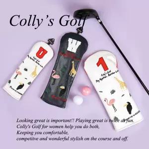 콜리스 드라이버커버 주패밀리 골프클럽 헤드커버