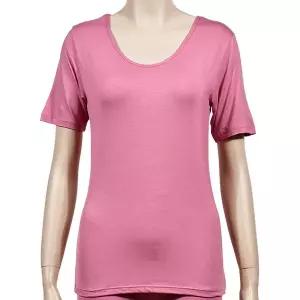 사계절 천연 자연섬유 베이직 여성 반팔 내의 상의0050eh