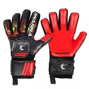 축구장갑 손가락 꺾임 방지 골키퍼 장갑 (블랙) (L) (9호) 골키퍼장갑