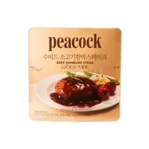 피코크 수비드 소고기 함박스테이크 160g