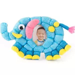 플레이콘 5인용 코끼리액자 물부치 물로붙이는콘 놀이콘 옥수수깡 쁘빌리