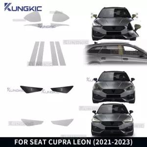 PPF필름 차량용 보호 Seat Cupra Leon 2021 2022 2023 헤드 라이트 Rearview B 필러 페인트 필름 기스 방지