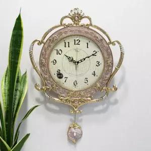 무소음 장미 여왕 금도금 주물 추벽시계 HCP-310G