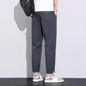 와이드 아이템 스트레이트 세미 스포츠 남성바지 배기 레저팬츠 핏 트렌디 트레이닝 배기핏 다크그레이 HT5
