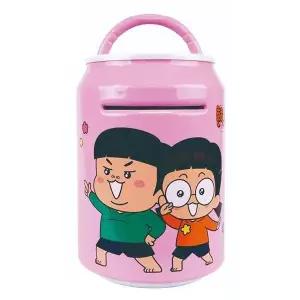 [셀러에이드]바니랜드 저금통 흔한남매 뚱캔금고 (핑크)