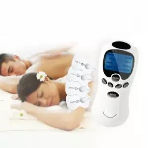 가정용 개인 저주파 자극 전기 휴대용 마사지기 8가지 마사지 모드 타이머 16단계 강도조절