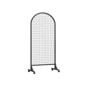 철망 랙 전시 그리드 파티션 메쉬 원형 스탠드
