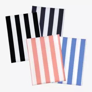 식탁매트 원단 스트라이프 양면방수 천 가운 놀이가운 미용가운 란달작