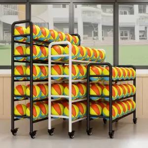 공선반 볼 정리대 이동식 볼링 공보관 배구 운반대 실내장비