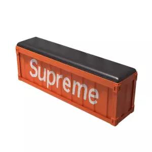 철제 벤치 실내 인테리어 공원 헬스장 대기 긴의자