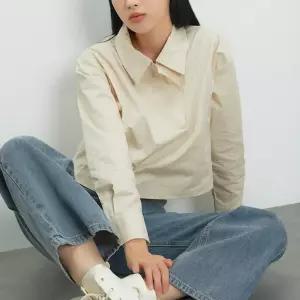 [미쏘] 반집업 셔츠 (MIWYWCT19B-T)