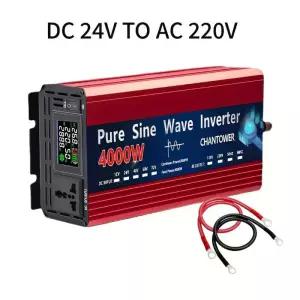 차량용인버터 사인파 인버터 12V 220V 1000W-5000W DC 12v AC 220v 변환기 차량용 태양 광