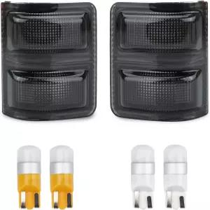 픽업 트럭용 2008-2016 포드 F250 F350 F450 F550 슈퍼 듀티용 베스트뷰 신호 미러 라이트 앰버 및 화이트