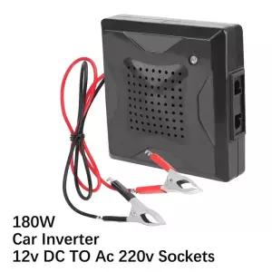 차량용인버터 DC 12V AC 220V 차량용 파워 인버터 180W 아울렛 컨버터 어댑터 미니 콘센트 충전기