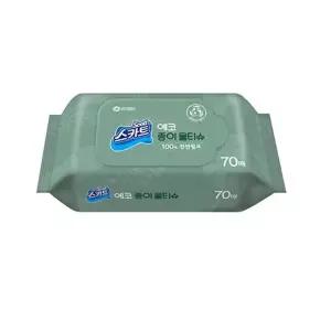 유한킴벌리 에코종이 물티슈 70매 2개