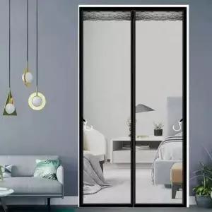 방충문 현관 자석 모기장 롤타입 부착형