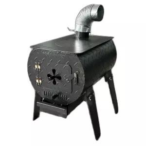 연소기 펠렛 화목난로 공급기 장작난로 펠릿 장작 주물 캠