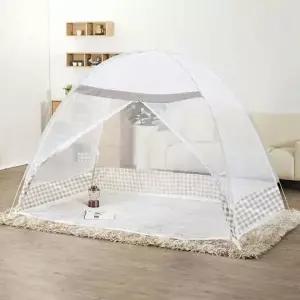 모기장 원터치 1인용 120cm 화이바