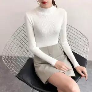 [의류] 가늘어보이는골지반목티