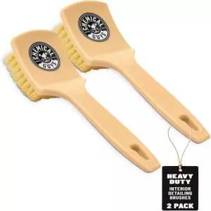 케미컬 가이즈 인듀로 7 헤비 듀티 니프티 카펫 및 실내 장식용 브러시 2팩 - 패브릭 딥 클리닝 자동차 RV